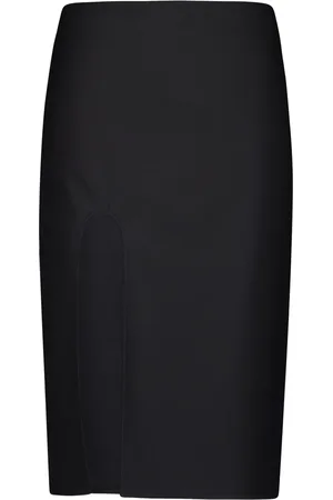 Stella McCartney Side-sllit skirt