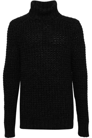 N.PEAL Chunky-knit roll-neck jumper