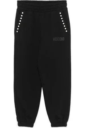 Moschino Stud-detail track pants