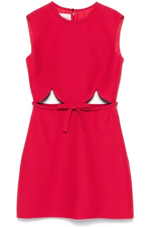 VALENTINO GARAVANI Bow-detail mini dress