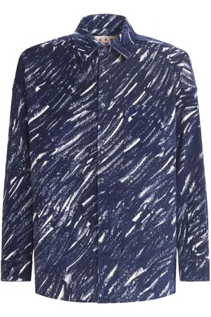Marni Sketch-style print shirt