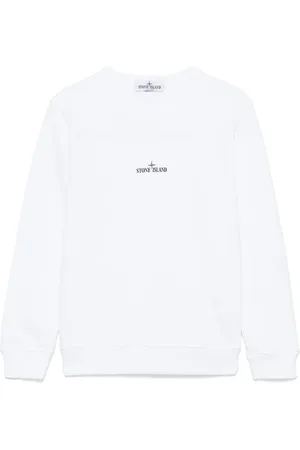Stone Island Organic-cotton fleece sweatshirt