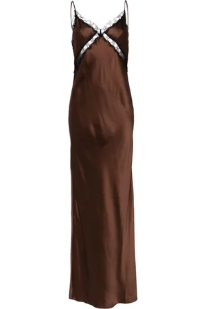 Kiki de Montparnasse Lace inset maxi dress