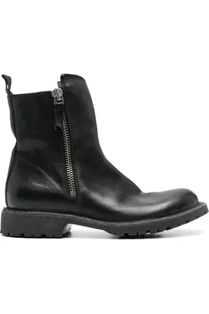 Moma Tronchetto leather ankle boots