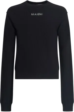 Marni Logo-embroidered jumper