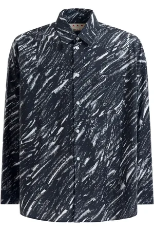 Marni Sketch-style print shirt
