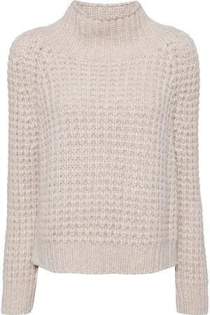 N.PEAL Roll-neck cashmere jumper