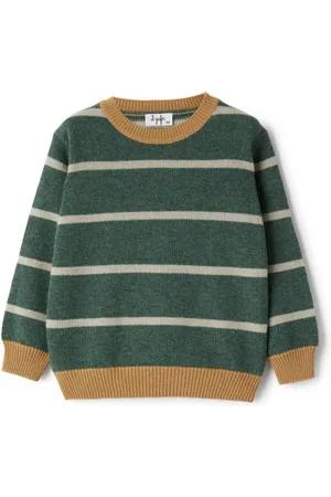 Il gufo Striped jumper