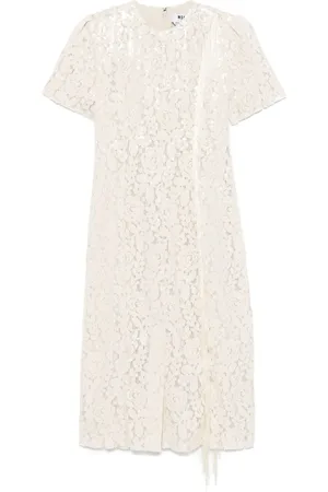 Msgm Sequinned midi dress