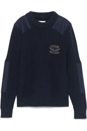 Zadig & Voltaire Logo-patch sweater