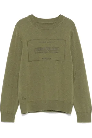 Zadig & Voltaire Raised-logo sweater
