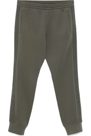 Emporio Armani Logo-trim sweatpants