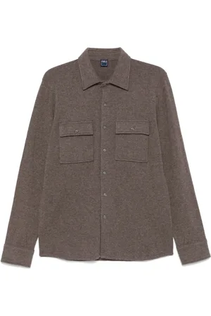 FEDELI Corviglia cashmere overshirt