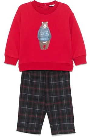 Il gufo Cotton trouser set