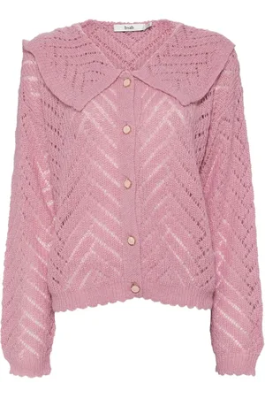 B+AB Long-sleeved button-up cardigan