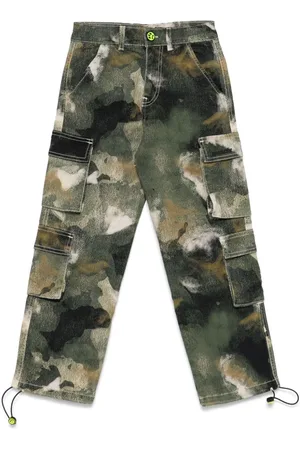 BARROW Camouflage cargo pants
