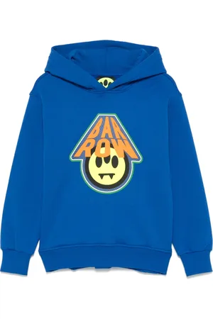BARROW Smile-print hoodie