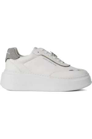 Karl Lagerfeld Ikonik Anakapri glitter-detail sneakers
