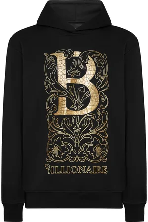 BILLIONAIRE Logo-print hoodie