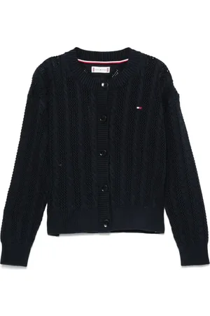 Tommy Hilfiger Logo-embroidered cardigan
