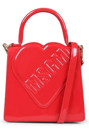 Msgm Heart-patch shoulder bag