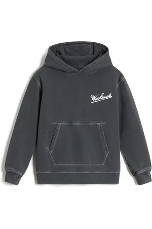 Woolrich Garment-dyed cotton hoodie