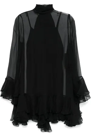 VALENTINO GARAVANI Scarf-detail mini dress