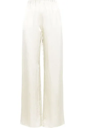 Nanushka Wide-leg satin trousers