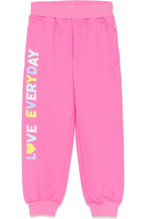 Billieblush Slogan print track pants