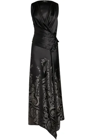 Etro Jacquard silk maxi dress