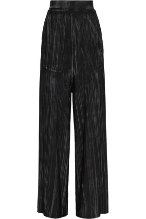 Uma Raquel Davidowicz Textured wide-leg trousers