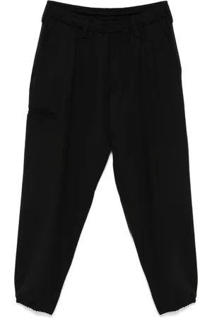 YOHJI YAMAMOTO Elasticated wool trousers