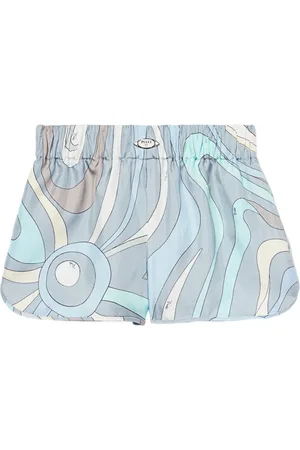 Puccini Marmo-print shorts