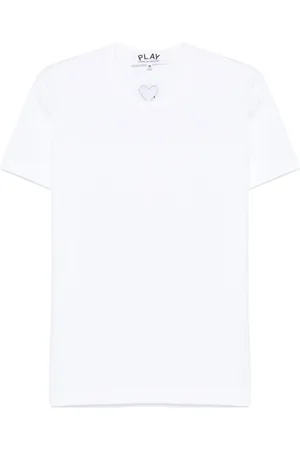 Comme des Garçons Signature heart-patch T-shirt