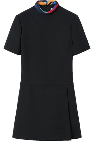 Puccini Cady-texture mini dress