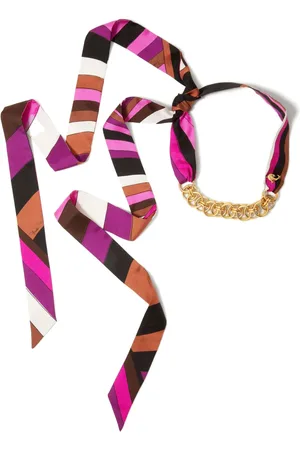 Puccini Iride-print necklace