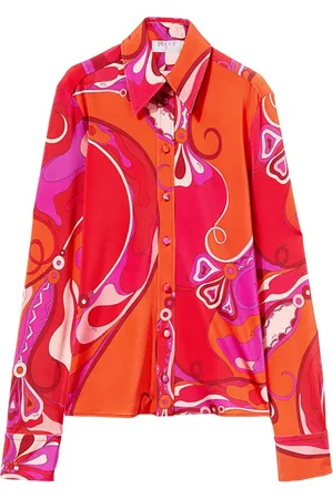 Puccini Orchidee-print shirt