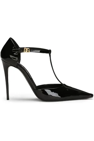 Dolce & Gabbana 105mm DG-plaque pumps