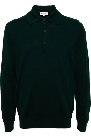 MAN ON THE BOON. Cashmere polo jumper