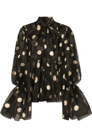 Dolce & Gabbana Ruffled-cuff blouse