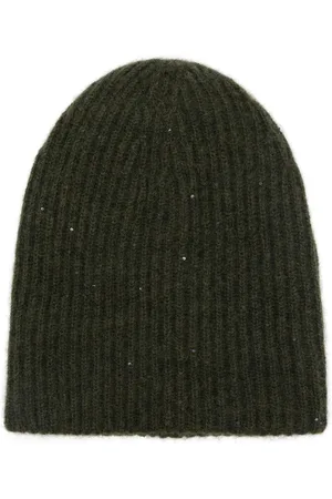 Fabiana Filippi Sequin ribbed beanie