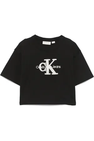 Calvin Klein Logo-embroidered T-shirt