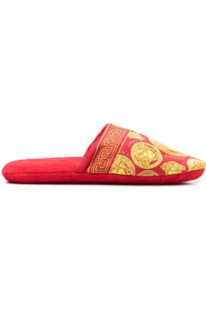 VERSACE Medusa Head motif slippers
