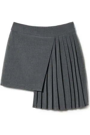 Twin-Set Flannel pleated skirt