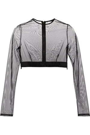 Kiki de Montparnasse Illusion cropped top