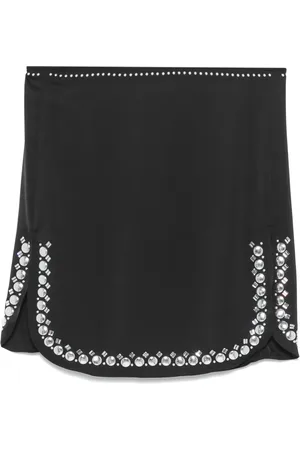 Paco rabanne Studded-hem mini skirt