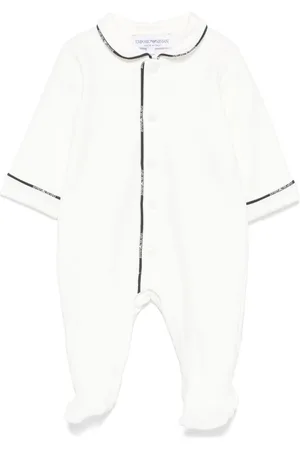 Emporio Armani Pipe-trim pyjamas