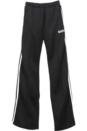 SAINT MXXXXXX Logo-embroidered track pants