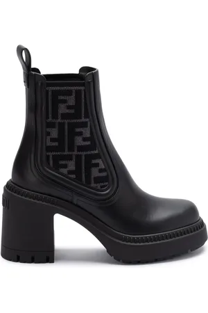 Fendi 65mm monogram-detailed boots