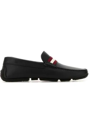 Bally Pilot Driver In Leather wide foot morphology